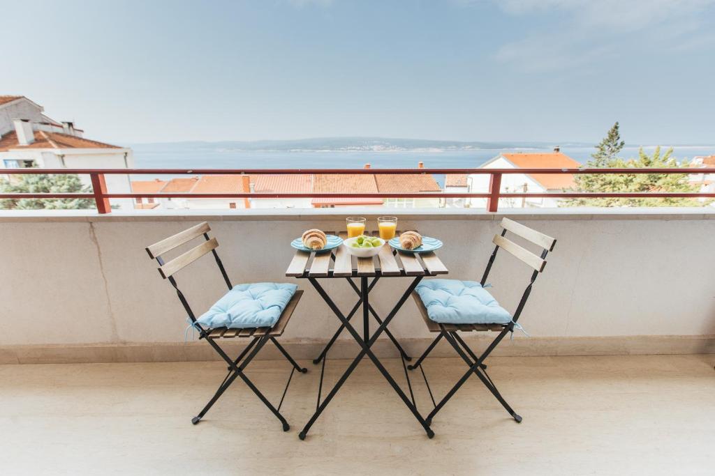 Balkón alebo terasa v ubytovaní Hello Crikvenica Apartment