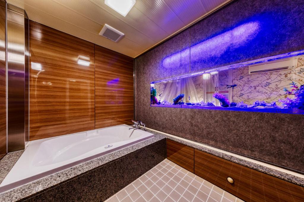 Koupelna v ubytování Hotel Luna Ibaraki(Adult Only)