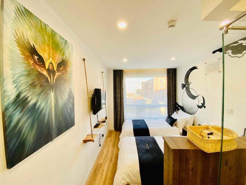 Nomado Boutique Hotel - Zwillingszimmer Mit Blick Auf Die Stadt