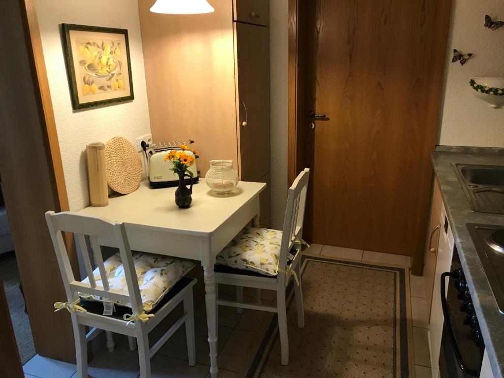 Köök või kööginurk majutusasutuses Ferienwohnung Prüfer