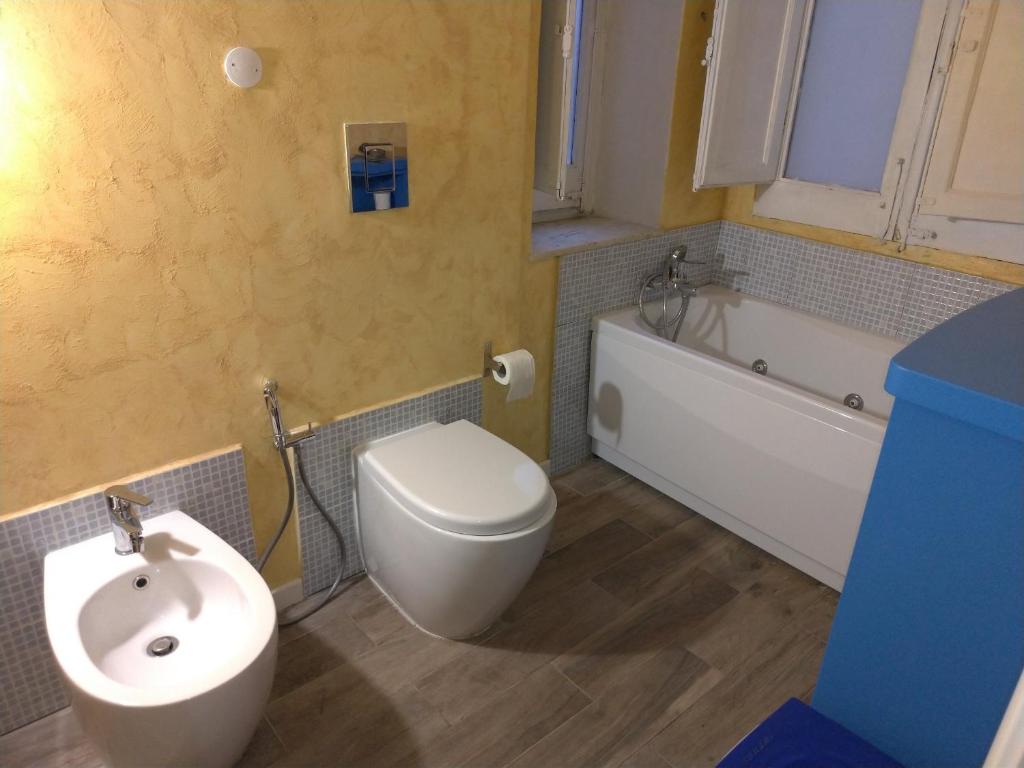 Koupelna v ubytování Il Genio del Porto - Mabbonath b&b