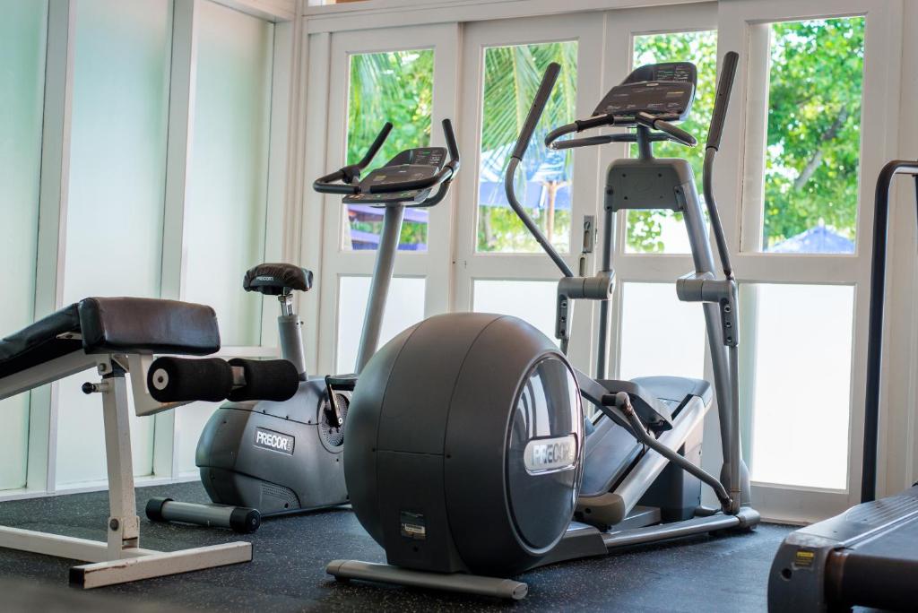 Fitness centrum a/nebo fitness zařízení v ubytování Sun Siyam Olhuveli