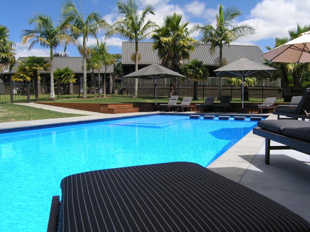 Bazén v ubytování Kerikeri Homestead Motel & Apartments nebo v jeho okolí