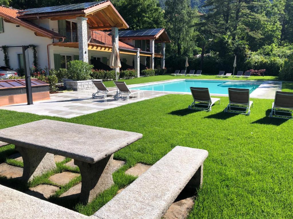 Bazén v ubytování House & Pool nebo v jeho okolí