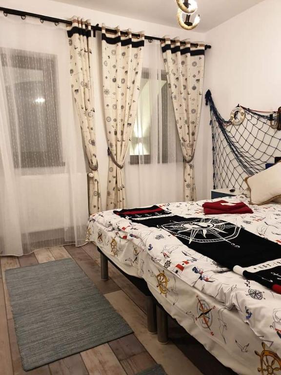 Postel nebo postele na pokoji v ubytování Delta MAYANKA