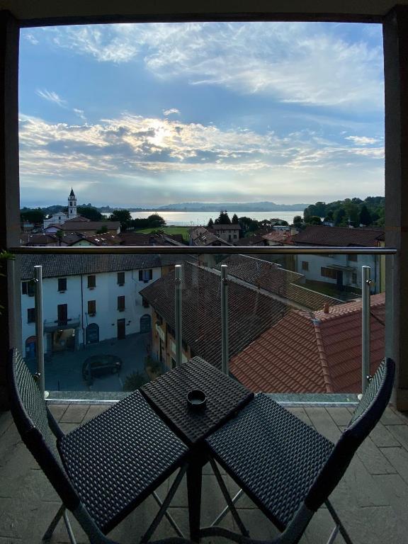 Balkón nebo terasa v ubytování Hotel La Locanda