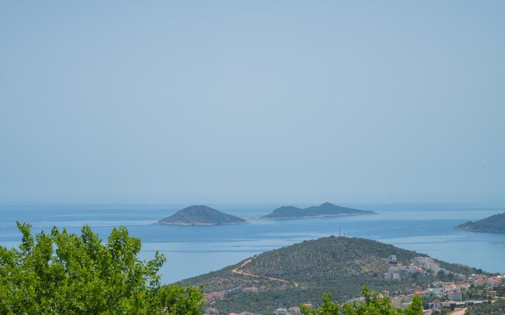 a view of the islands in the water at MULBERRY SUİT APART in Kaş