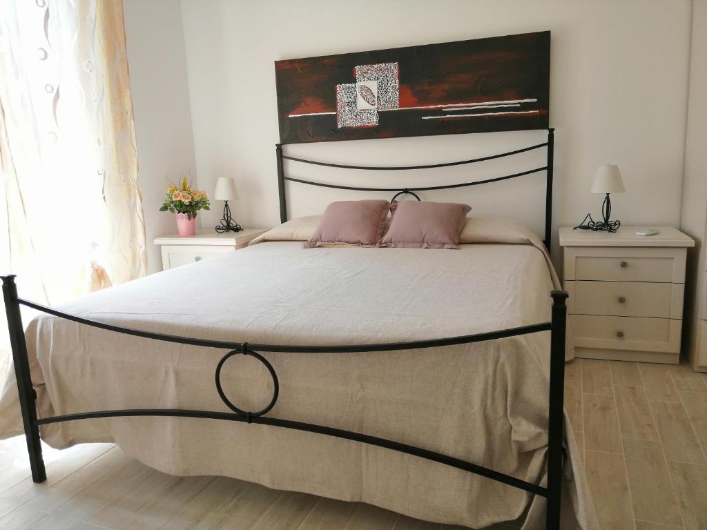 Postel nebo postele na pokoji v ubytování Alghero Mare Chiaro-Guest House