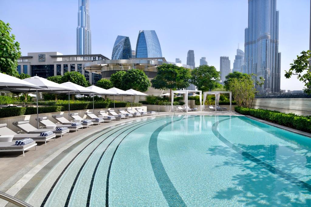 Bazén v ubytování Address Sky View, Downtown Dubai nebo v jeho okolí