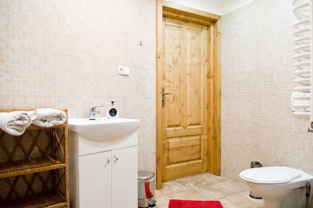 Kúpeľňa v ubytovaní Willa u Bohuna Jacuzzi & Sauna