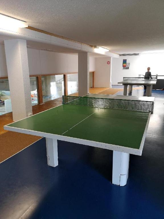 Stolní tenis v ubytování Waldwipfel-Appartement nebo okolí