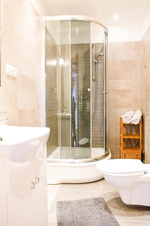 Kúpeľňa v ubytovaní Willa u Bohuna Jacuzzi & Sauna
