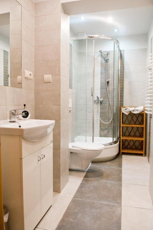 Kúpeľňa v ubytovaní Willa u Bohuna Jacuzzi & Sauna