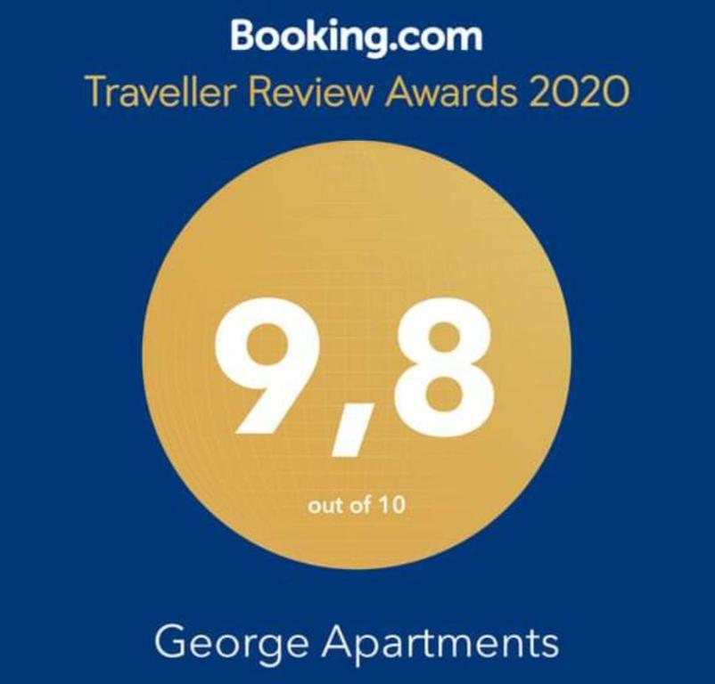Certifikát, hodnocení, plakát nebo jiný dokument vystavený v ubytování George Beachfront Apartments