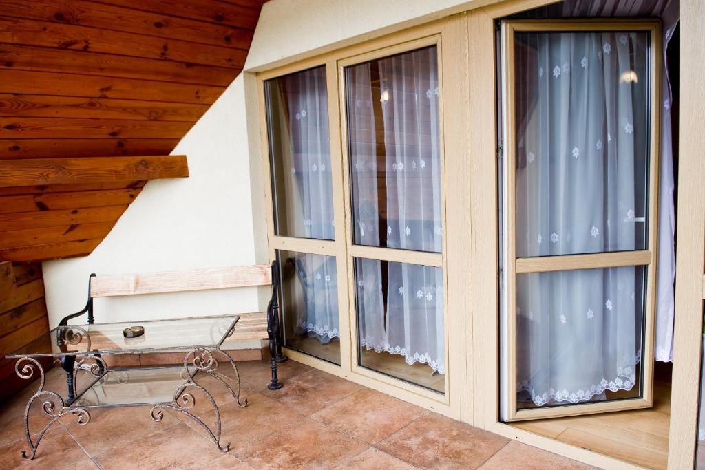 Balkón alebo terasa v ubytovaní Willa u Bohuna Jacuzzi & Sauna