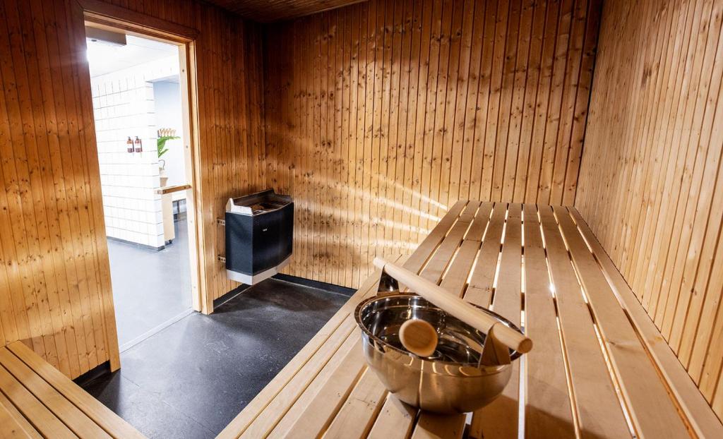 Posezení v ubytování Bergshotellet
