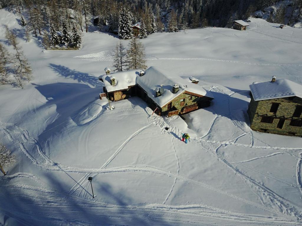 CHALET GORRET CHENEIL durante l'inverno