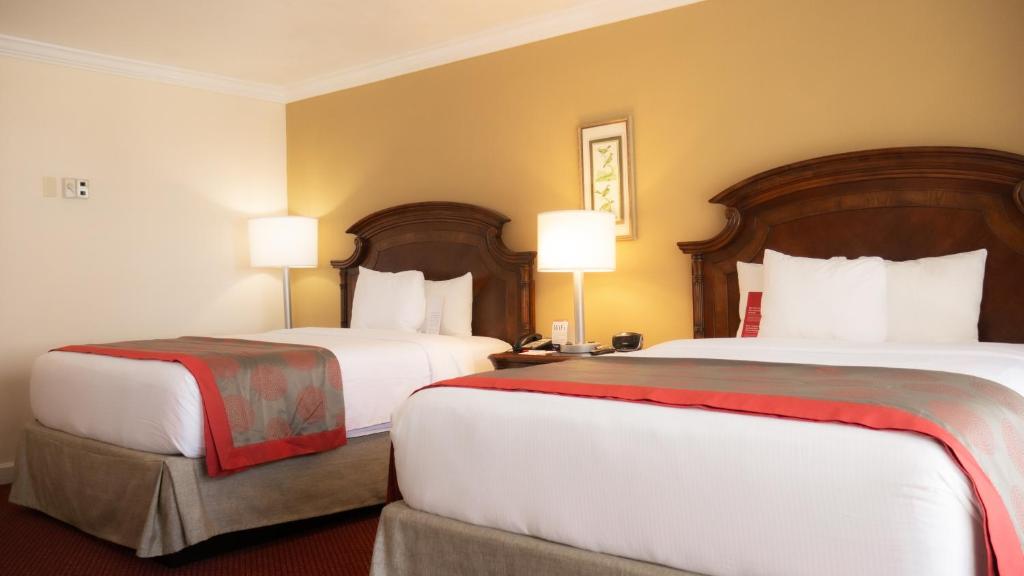 Ramada Plaza by Wyndham Marco Polo Beach Resort - 2张大床，豪华室，部分视图，小厨房，不吸烟