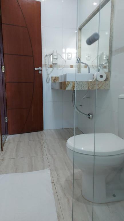 Koupelna v ubytování Porto Bali Hotel