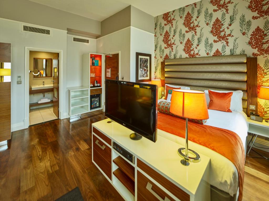 Kuchyň nebo kuchyňský kout v ubytování Hotel Indigo Edinburgh by IHG