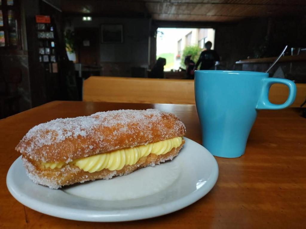 Comida en o cerca de este hostal o pensión