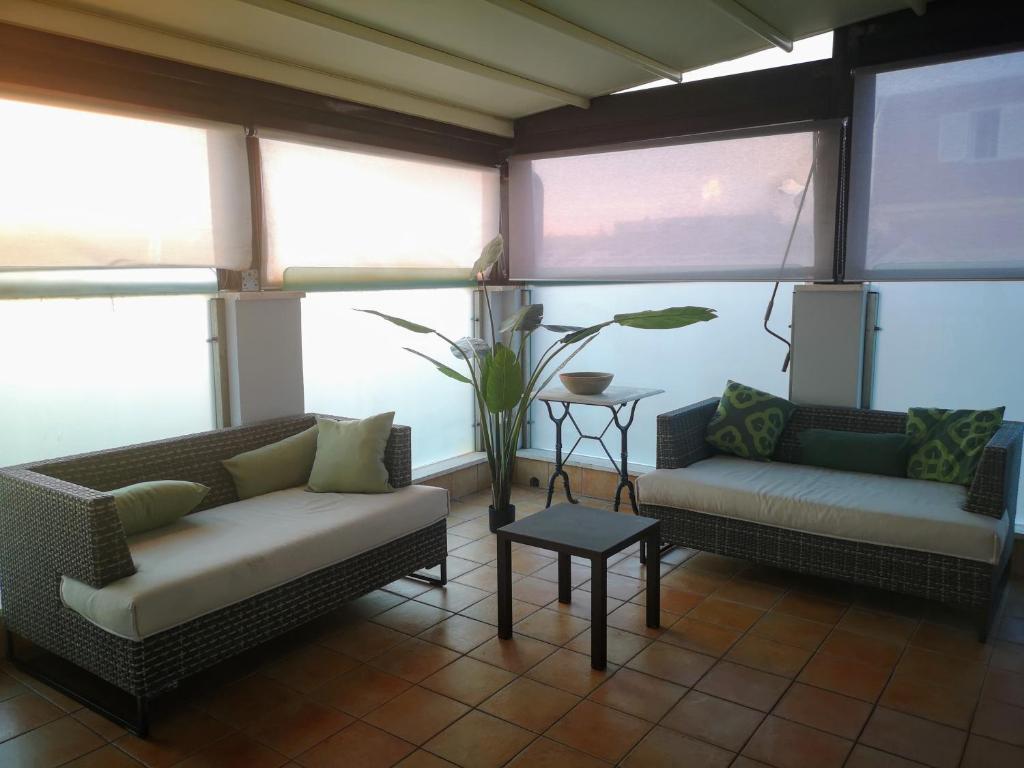 Posezení v ubytování Dipendenza Hotel Bellavista