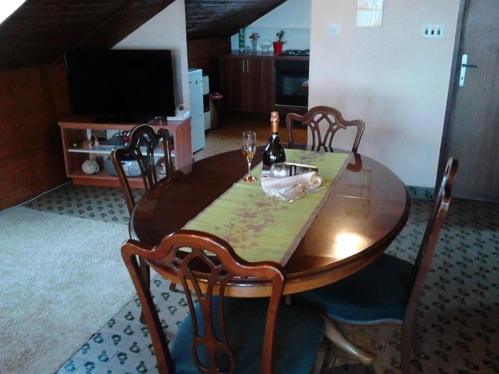 Posezení v ubytování Apartmani Dominik
