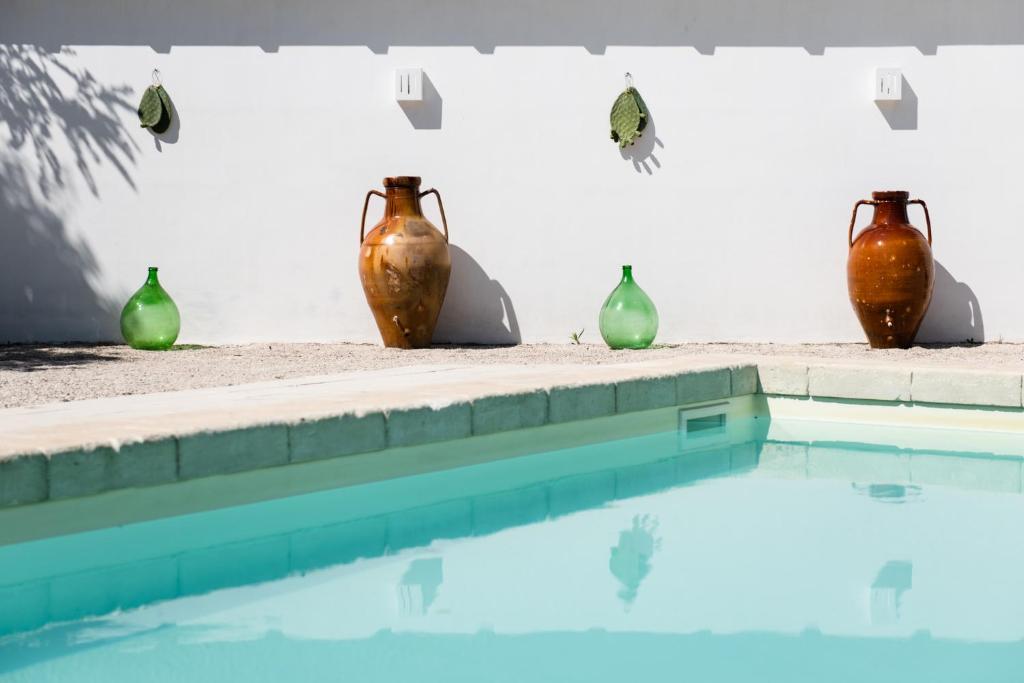 Bazén v ubytování Palombara Masseria & SPA - Adults Only nebo v jeho okolí