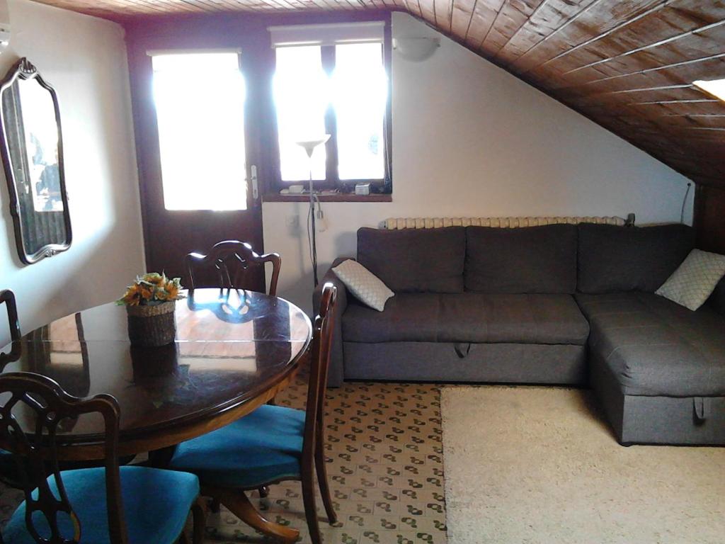 Posezení v ubytování Apartmani Dominik