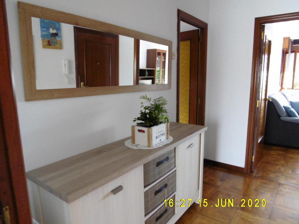 A kitchen or kitchenette at Apartamento Anjana