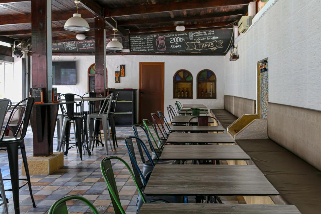 Restoran atau tempat lain untuk makan di Hôtel Mandy