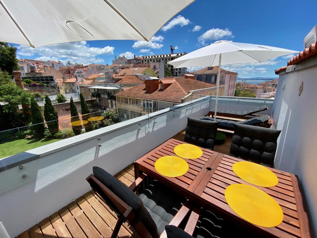 Unique apartment by MyPlaceForYou, in the center of Lisbon with views over the city and the Tagus river