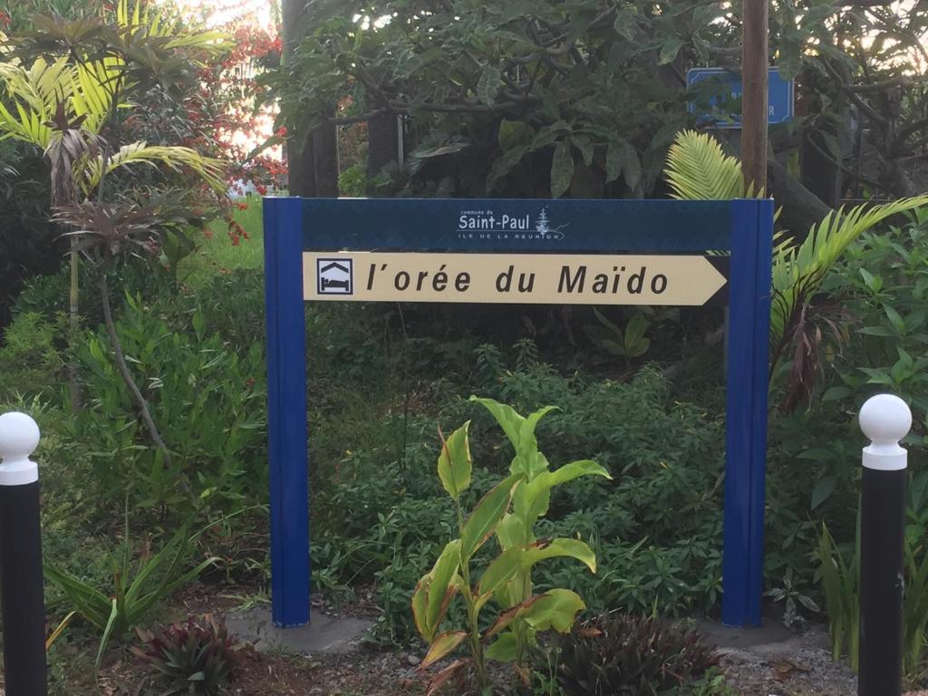 Zahrada ubytování L'Orée du Maïdo