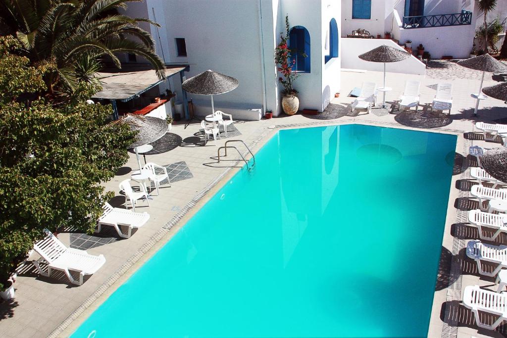 Bazén v ubytování Hotel Kalma nebo v jeho okolí