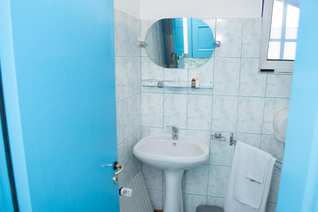 Koupelna v ubytování Motel Via Targu Mures