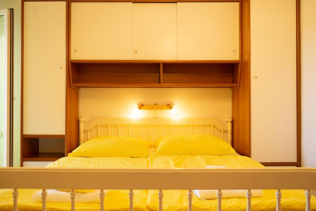 Postel nebo postele na pokoji v ubytování Apartements Magdalena