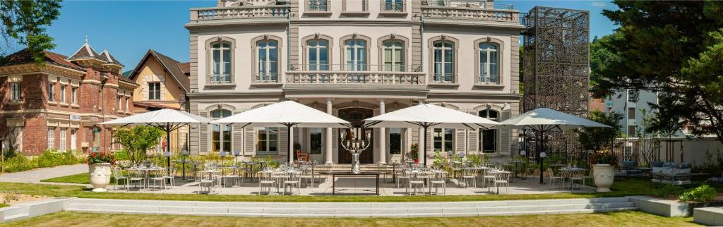 Zahrada ubytování Hôtel Mille Pas