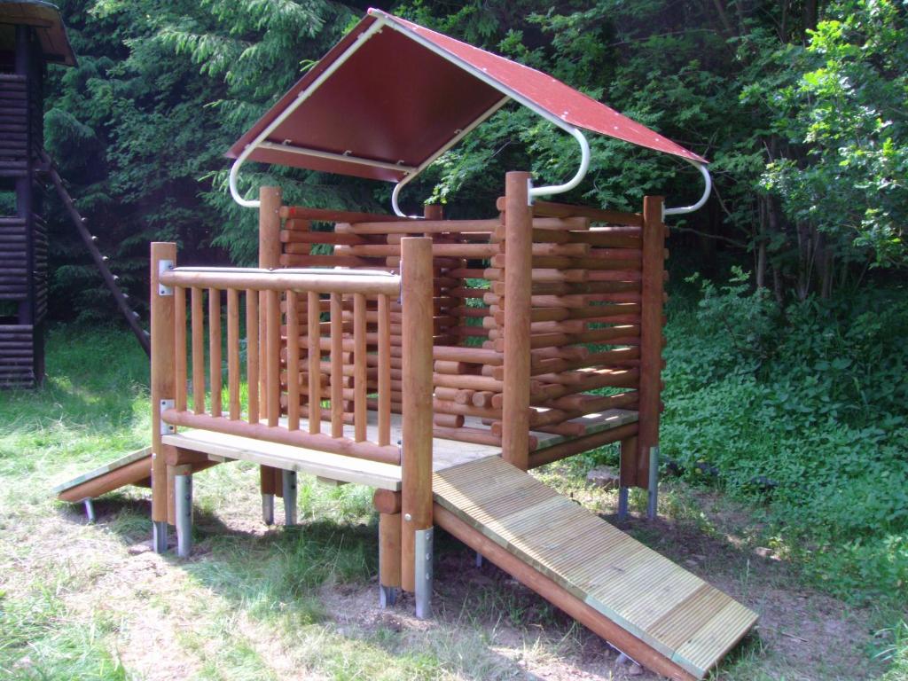 Zahrada ubytování Flambacher Mühle