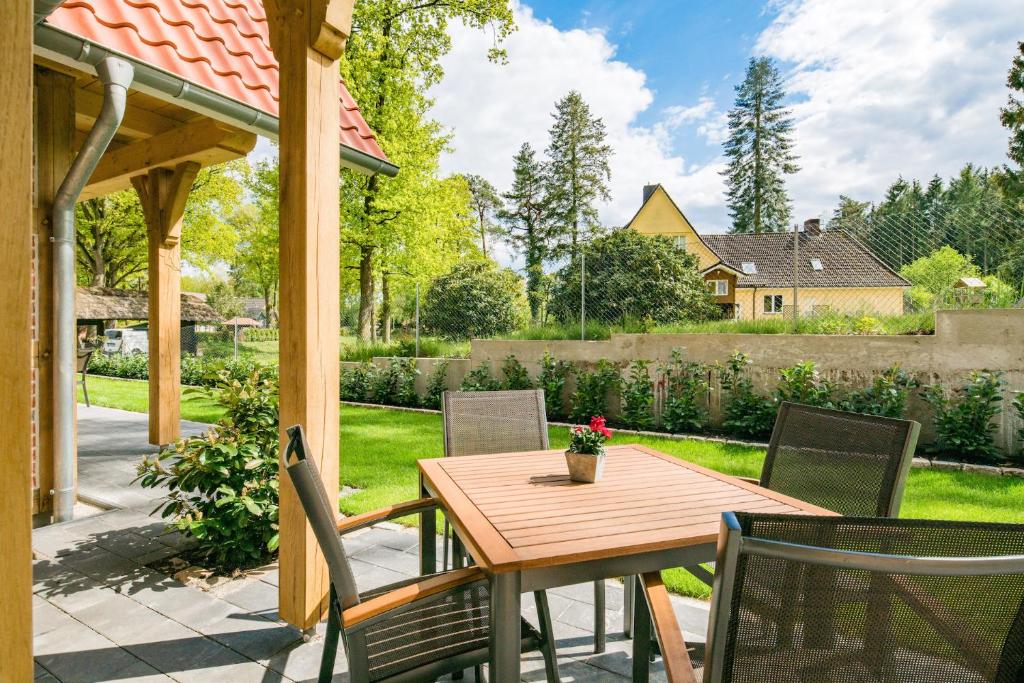 Zahrada ubytování Heidjers Hus Undeloh