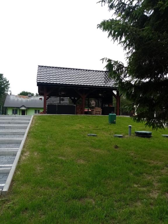 Zahrada ubytování Zajazd Gawrysiówka
