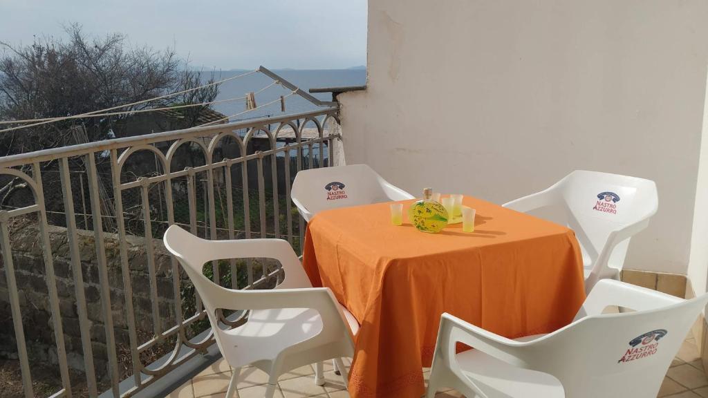 Balkón nebo terasa v ubytování B&B Relax