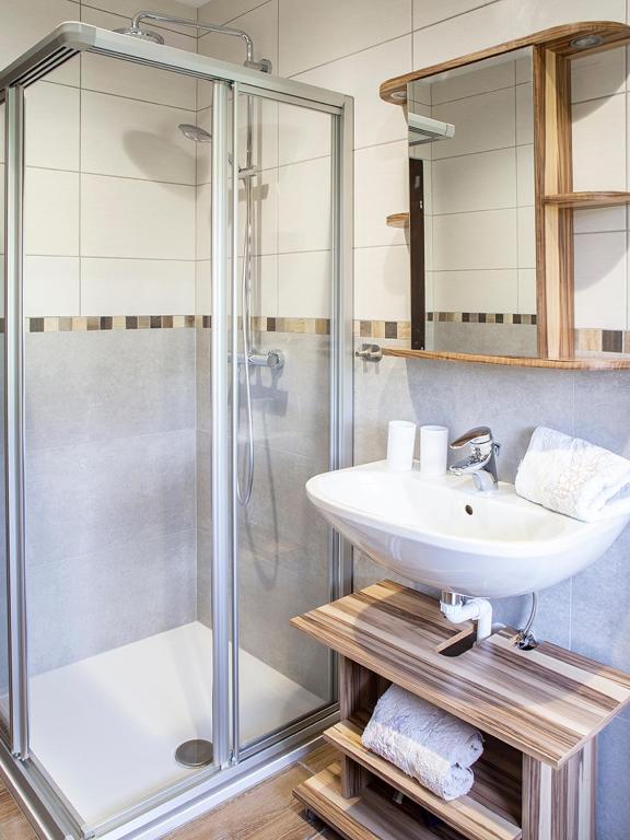 Kúpeľňa v ubytovaní Traumferienhaus XXL Ortner