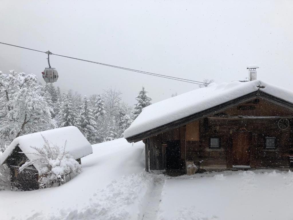 Wölzenberg Alm v zime