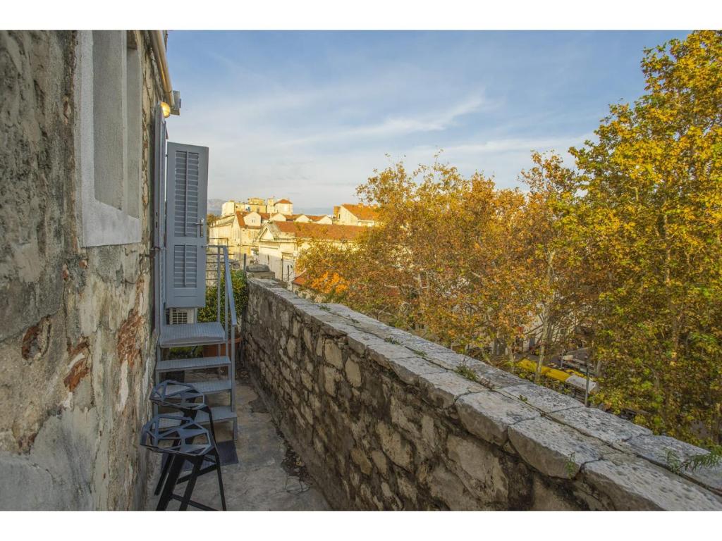 Balkón alebo terasa v ubytovaní Palace Tower View