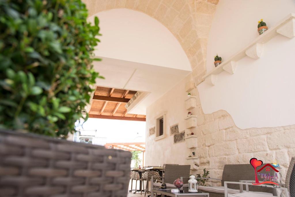 A seating area at La DIMorA di Marco - Exclusive Art Rooms Salento