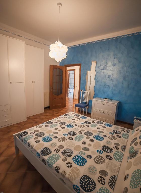 A bed or beds in a room at Totohouse Da Marco piscina riscaldata