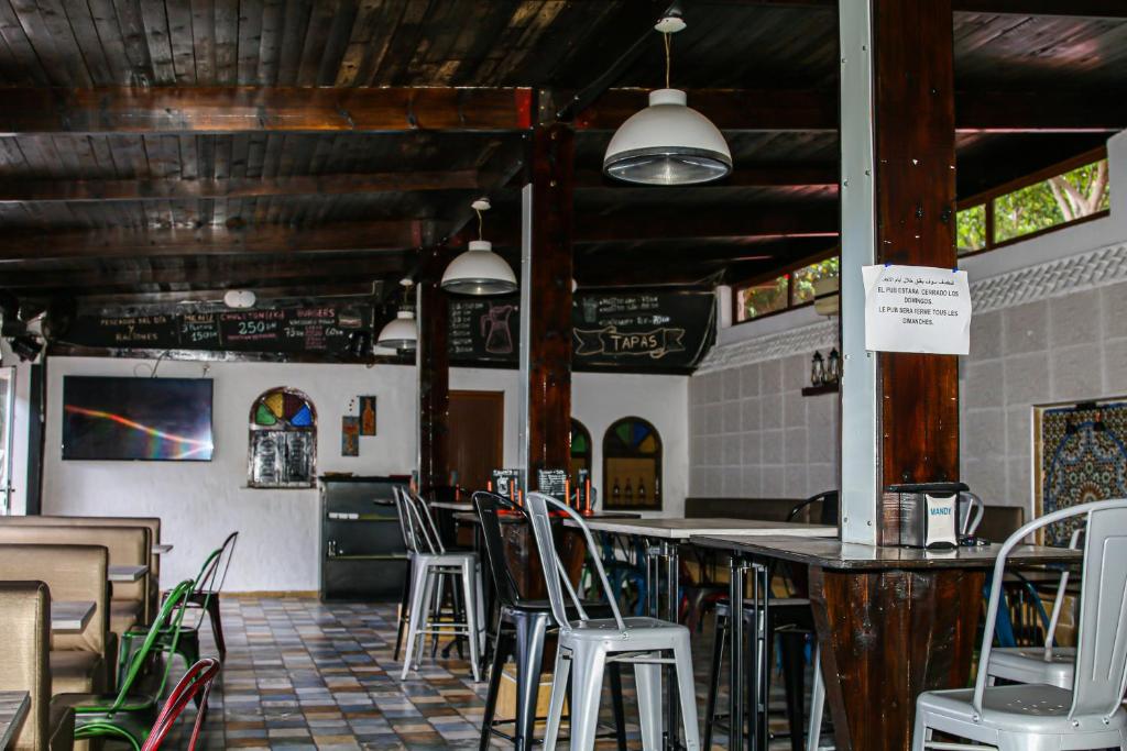 Restoran atau tempat lain untuk makan di Hôtel Mandy