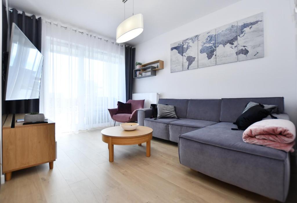 Posedenie v ubytovaní Apartamenty NAVIGATOR PORT-NADMORSKIE TARASY Brilliant 613