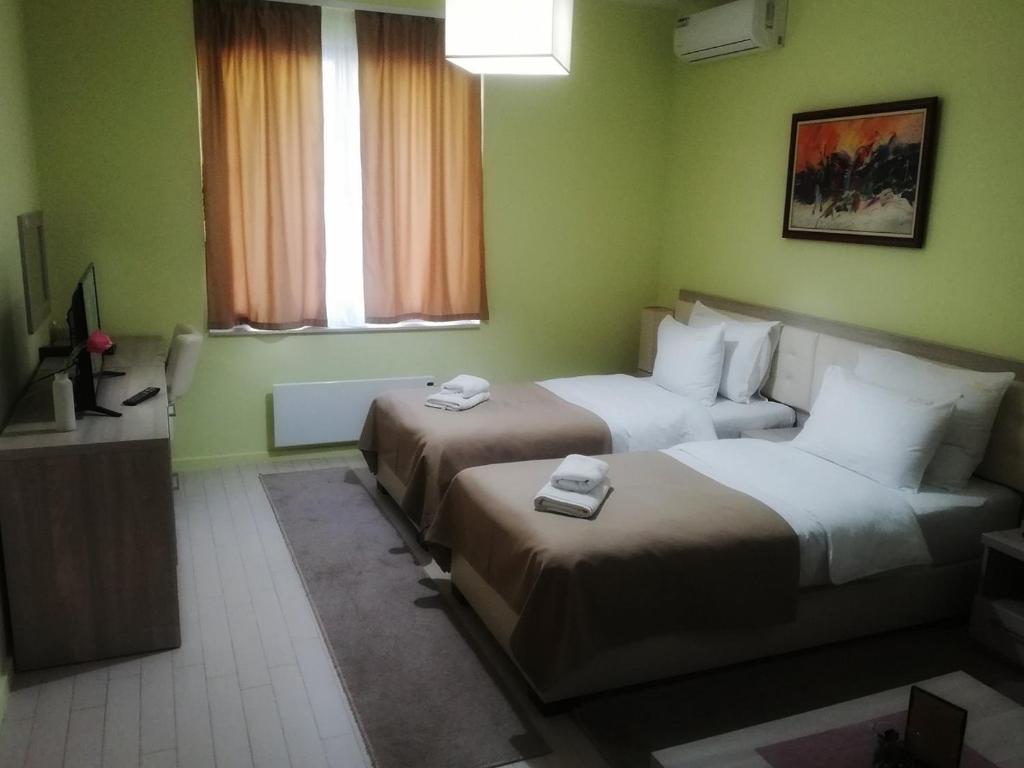Voodi või voodid majutusasutuse Villa Otava Lux SPA toas