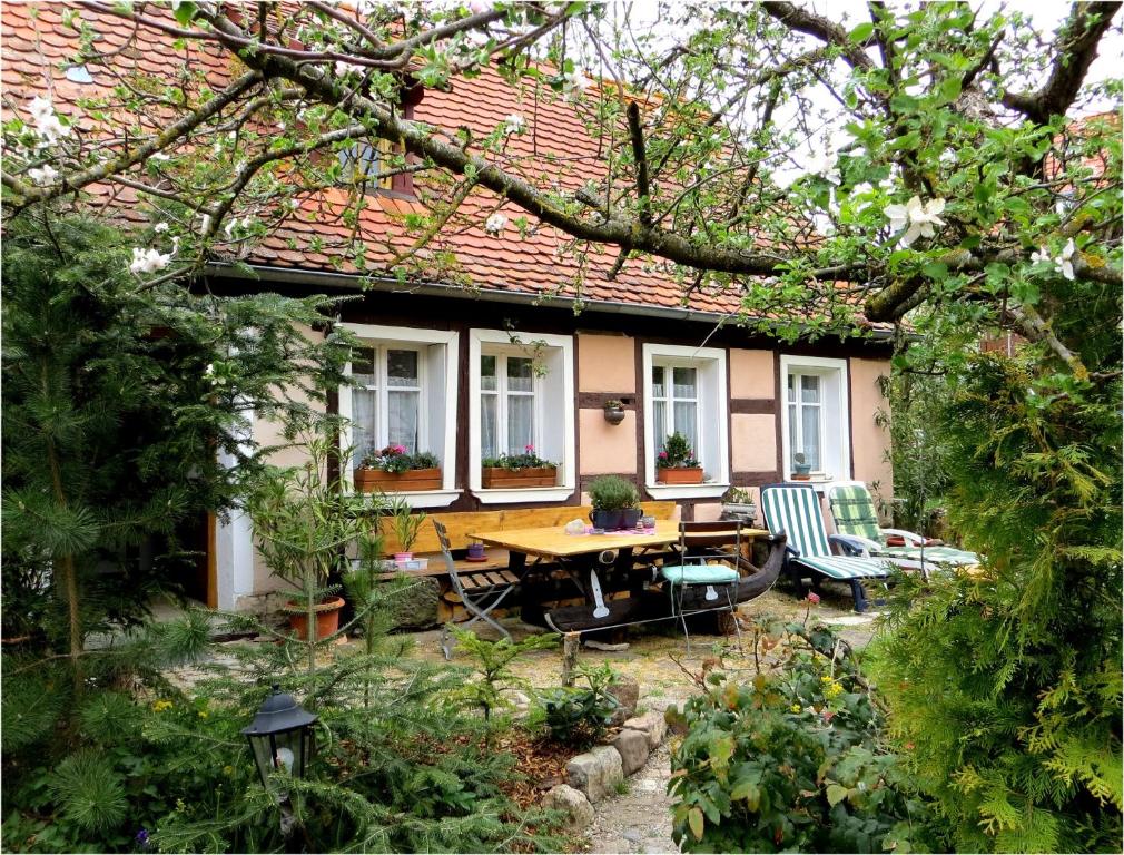 Zahrada ubytování Ferienhaus Pfeiffer